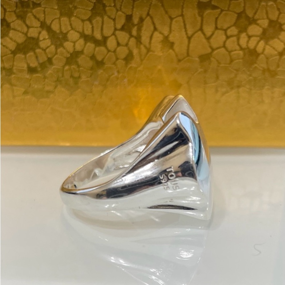 Tous Silver Bear Ring - Picture 3 of 4
